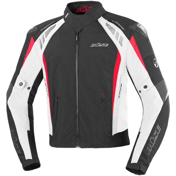 B.Racing Pro Jacke schwarz/weiß 2XL